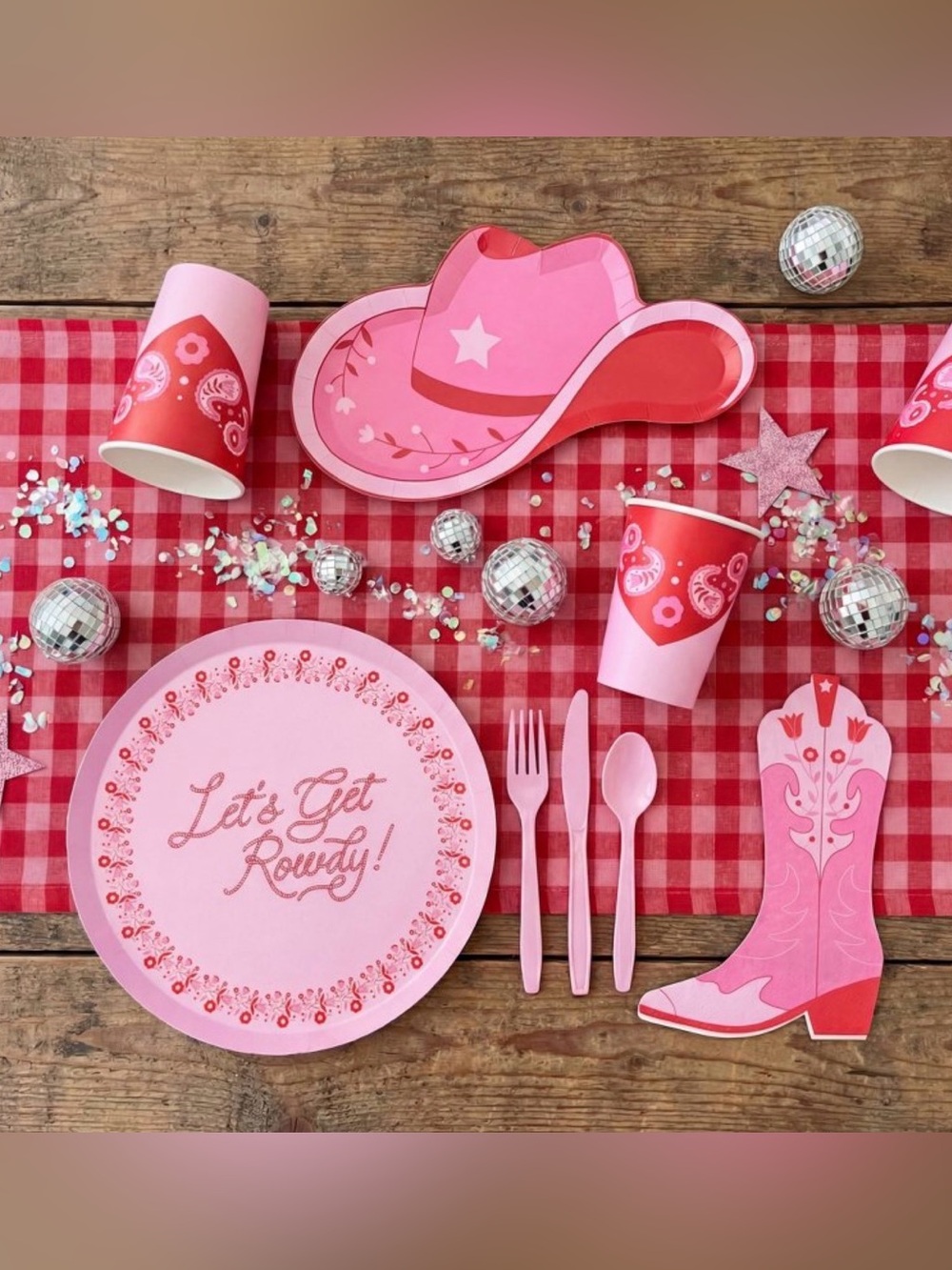 Pink All-In-One Tableware Set - Picture 2 of 3
